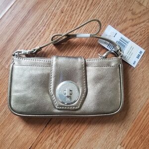 Michael Kors Sant Afe Gold Women's Wristlet NWT